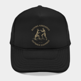 Boxing Kangaroo Outback Courage Hat