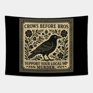 CROWS-BEFORE-BROS Tapestry