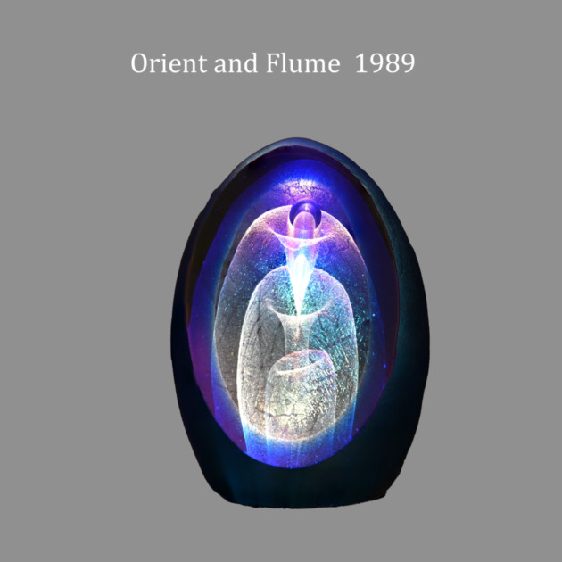 Cosmos Paperweight - Art Glass by MrGreenGenes420