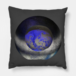 Earth Portal - Art Glass Pillow