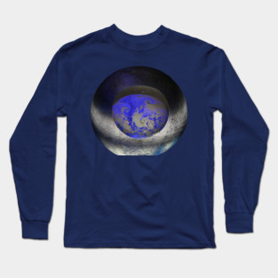 Earth Portal - Art Glass Long Sleeve T-Shirt