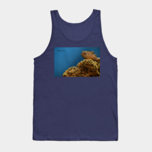 Tropic Thunder Fish - Weed Design Tank Top