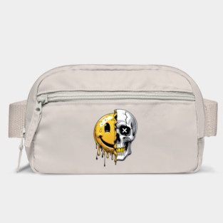 Melting Smiley Skull Bag