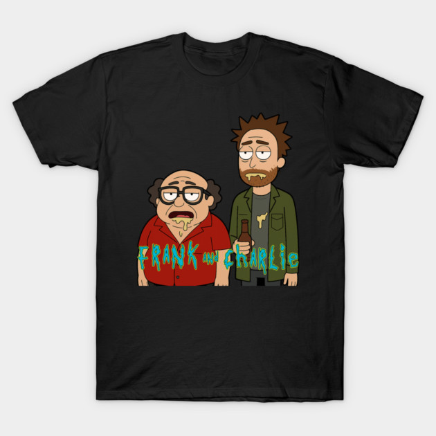 Frank & Charlie (Rick & Morty Style) T-Shirt by SunnyLegends