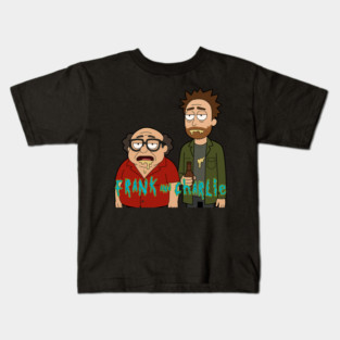 Frank & Charlie (Rick & Morty Style) Kids T-Shirt