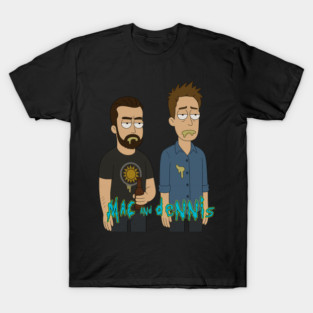 Mac & Dennis (Rick & Morty Style) T-Shirt