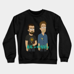 Mac & Dennis (Rick & Morty Style) Crewneck Sweatshirt