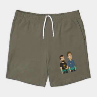 Mac & Dennis (Rick & Morty Style) Shorts