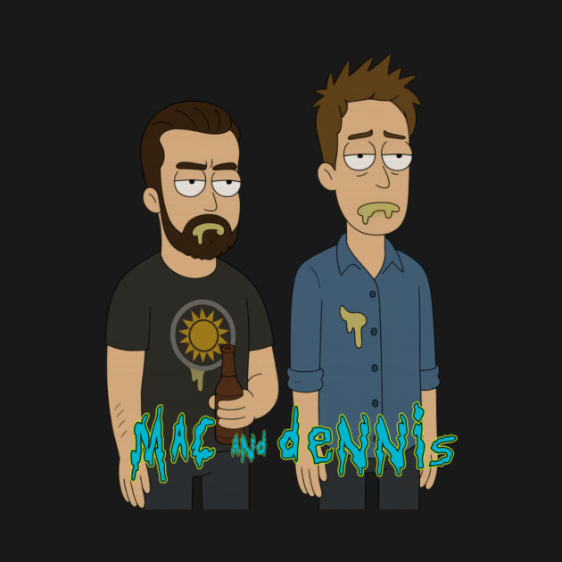 Mac & Dennis (Rick & Morty Style) by SunnyLegends