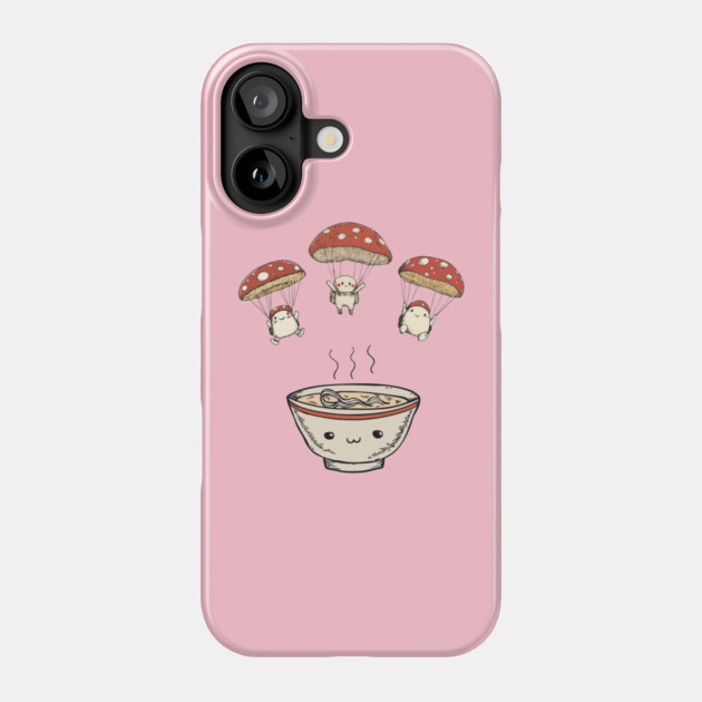 Kawaii Mushroom Soup - Reinforcement Arriving Phone Case by TuncGK