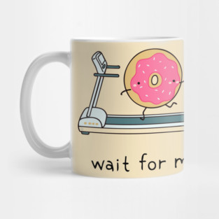 Cute Kawaii Donut - Wait for Me Mug