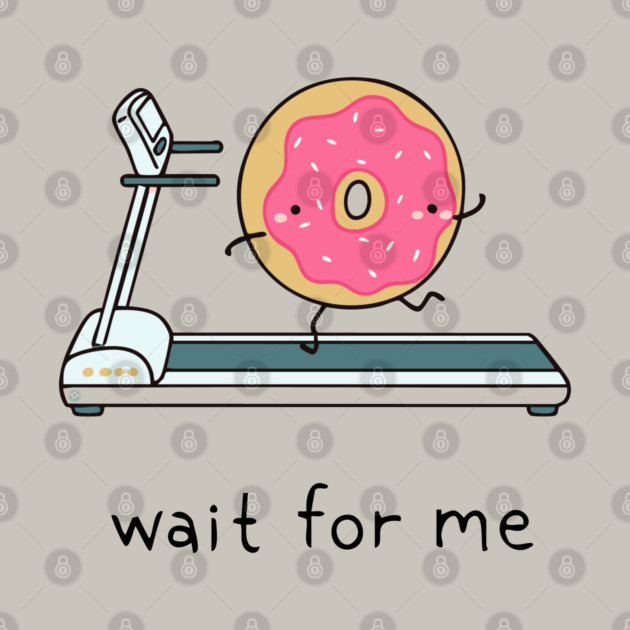 Cute Kawaii Donut - Wait for Me by TuncGK