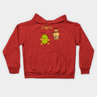 Cucumber Running from Justice Kids Hoodie