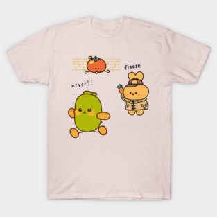 Cucumber Running from Justice T-Shirt