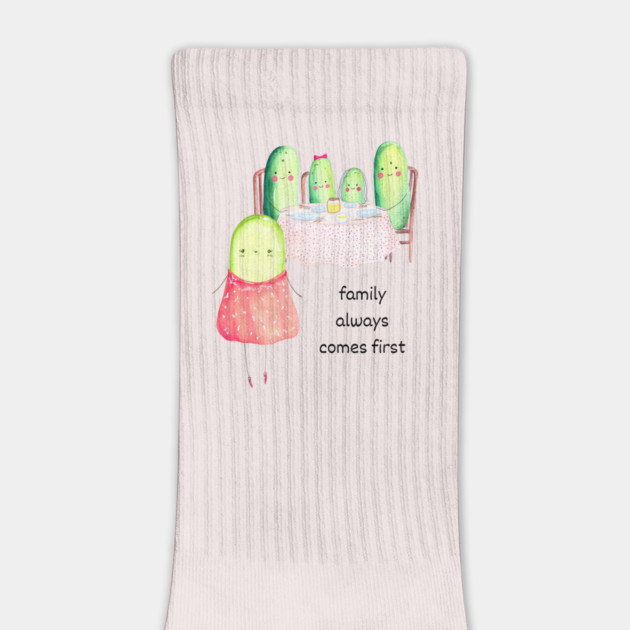 Kawaii Cucumber Family - Cute Design by TuncGK