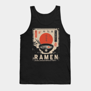 Japanese Ramen Print - Traditional Ukiyo-e Style Tank Top