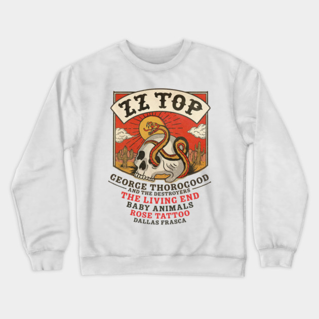 Red Hot Summer Tour Australia Crewneck Sweatshirt by Timeless Chaos