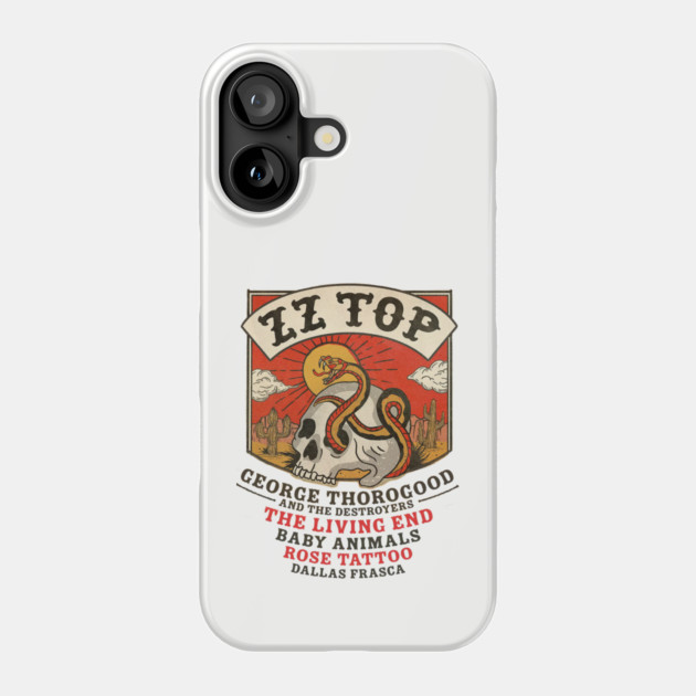 Red Hot Summer Tour Australia Phone Case by Timeless Chaos