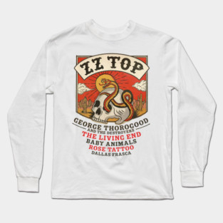 Red Hot Summer Tour Australia Long Sleeve T-Shirt