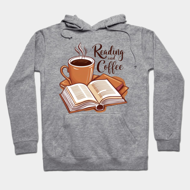 Book Fuelled by Coffee. Hoodie by SR8891