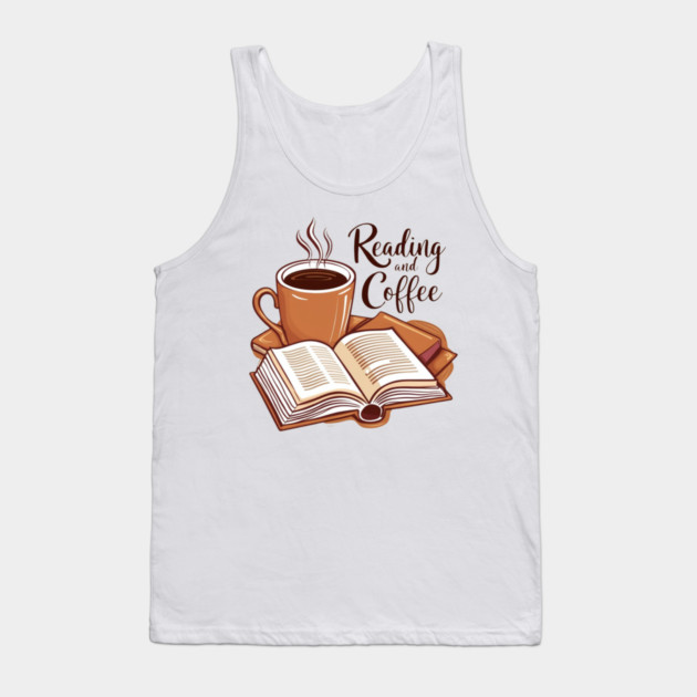 Book Fuelled by Coffee. Tank Top by SR8891
