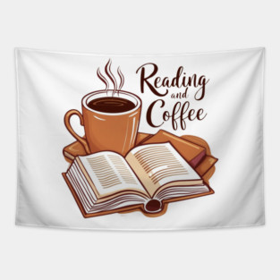 Book Fuelled by Coffee. Tapestry