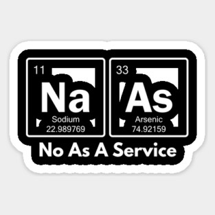 Naas-No-As-A-Service Sticker
