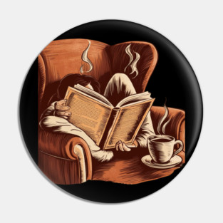 My Perfect Blend Books & Brews Pin