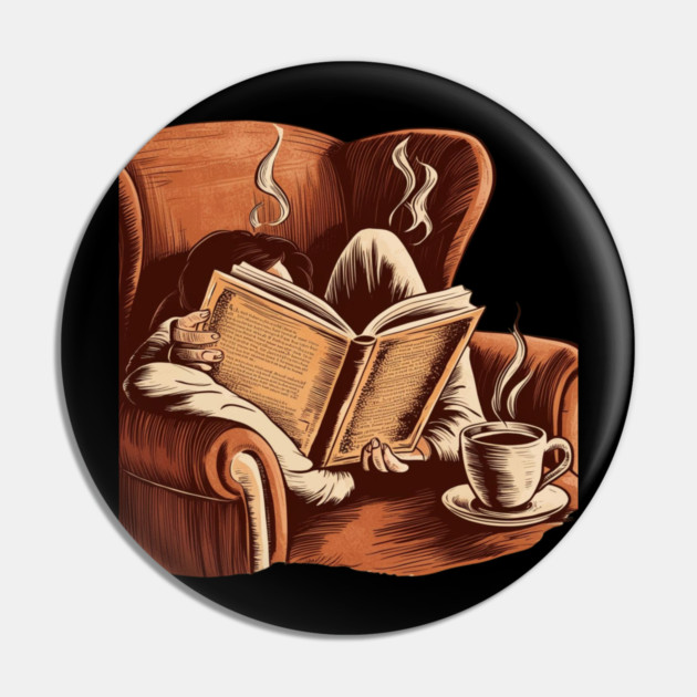 My Perfect Blend Books & Brews Pin by SR8891