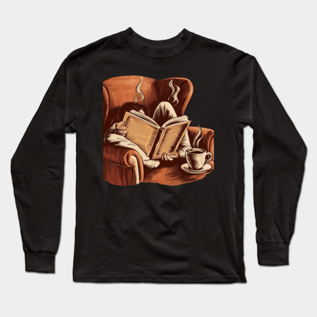 My Perfect Blend Books & Brews Long Sleeve T-Shirt by SR8891