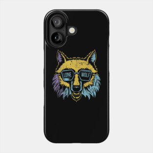 Lone Wolf Survives. Lone Wolf Excels. Phone Case