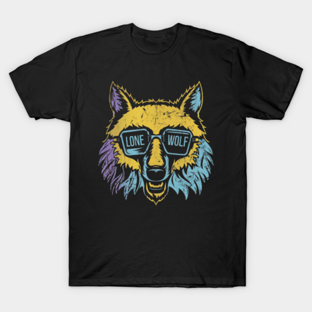 Lone Wolf Survives. Lone Wolf Excels. T-Shirt by MotiVVaTTi