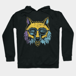 Lone Wolf Survives. Lone Wolf Excels. Hoodie