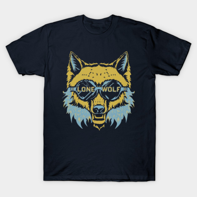Lone Wolf Champion. Lone Wolf Warrior T-Shirt by MotiVVaTTi