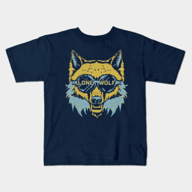 Lone Wolf Champion. Lone Wolf Warrior Kids T-Shirt by MotiVVaTTi