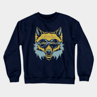 Lone Wolf Champion. Lone Wolf Warrior Crewneck Sweatshirt