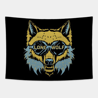 Lone Wolf Champion. Lone Wolf Warrior Tapestry