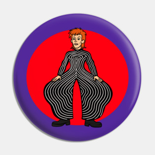 Bowie Ziggy Pin