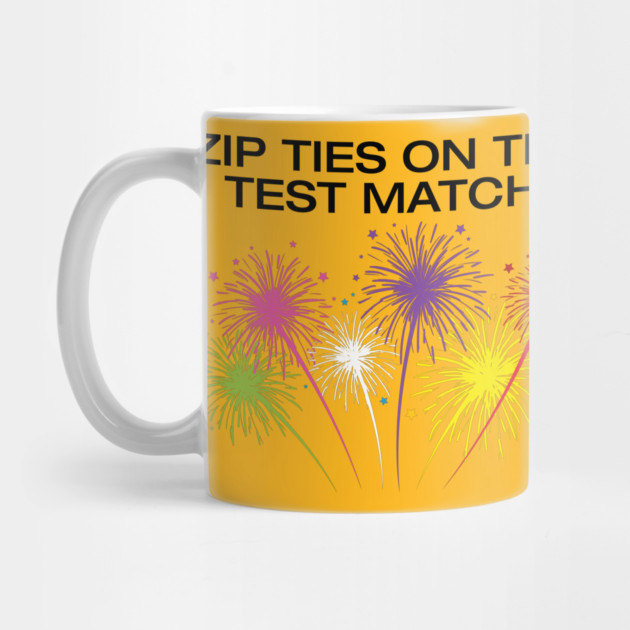 Zip Ties On The Test Match by Litehouse Tees