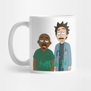 Multiverse Mix: Turk and JD Mug