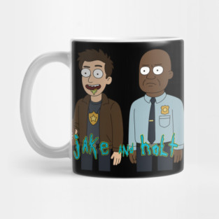Multiverse Mix: Jake and Holt Mug
