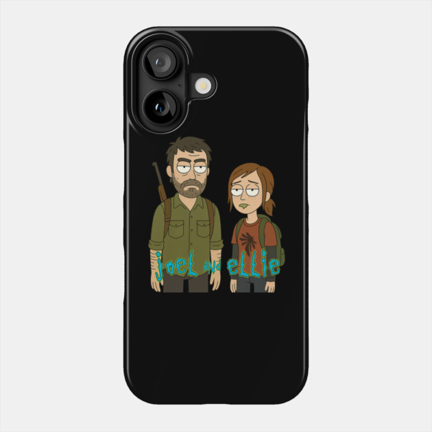 Multiverse Mix: Joel and Ellie Phone Case by Tv Moments