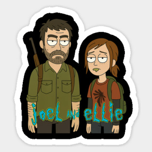 Multiverse Mix: Joel and Ellie Sticker