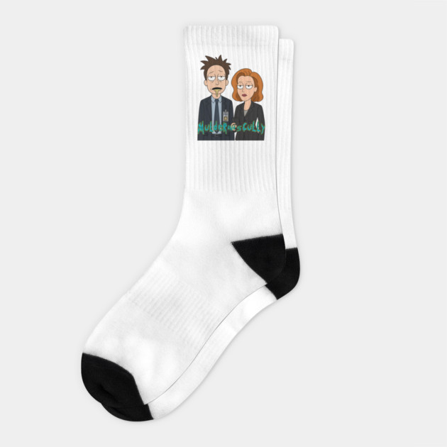 Multiverse Mix: Mulder and Scully Socks by Tv Moments