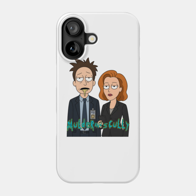 Multiverse Mix: Mulder and Scully Phone Case by Tv Moments