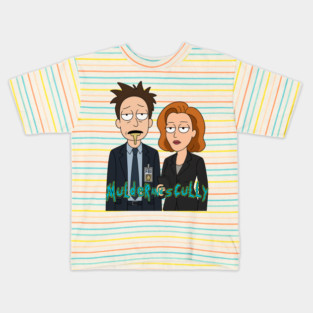 Multiverse Mix: Mulder and Scully Kids T-Shirt