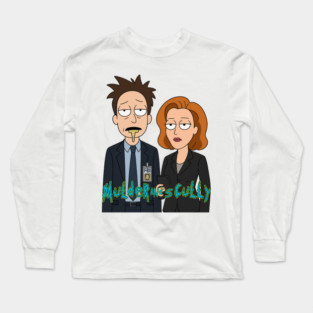 Multiverse Mix: Mulder and Scully Long Sleeve T-Shirt