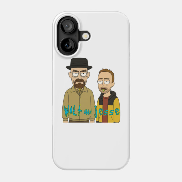Multiverse Mix: Walt and Jesse Phone Case by Tv Moments