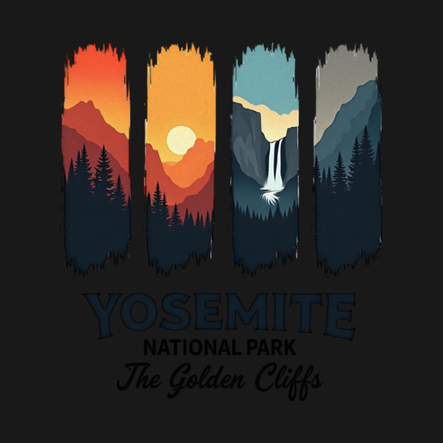 Yosemite – The Golden Cliffs Design by Designed By Marty