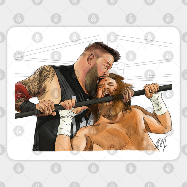 Owens V. Zayn: Unsanctioned Sticker by 51Deesigns